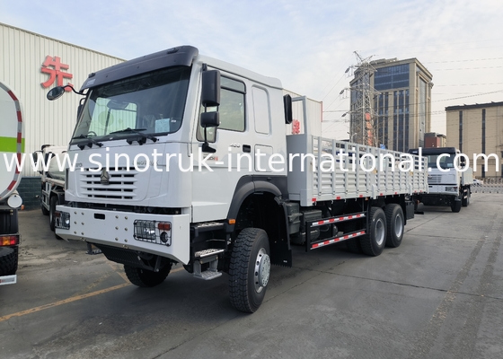 シノトルク ホウ 全新 貨物 トラック 6 × 6 全輪駆動 Lhd 10 輪長貨物箱