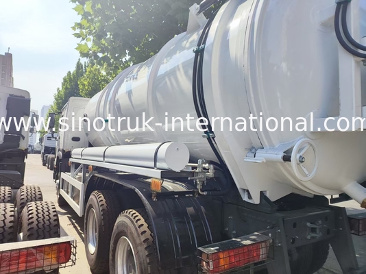 HOWO 6*4 16CBM 380HP Sewage Cleaning Truck High-Power Performance Meets Efficient Multifunctional Cleaning Solutions