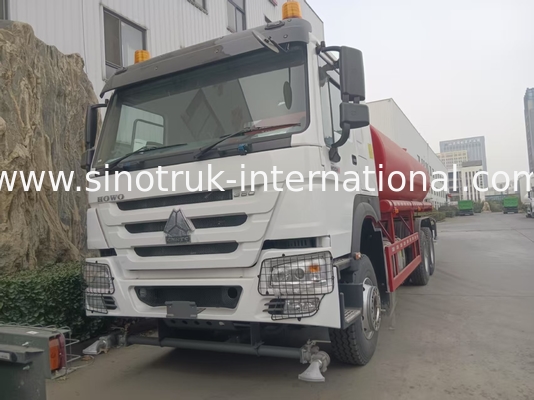 HOWO SINOTRUK Water Tank Truck 380HP With High Pressure Flush Function 6×4