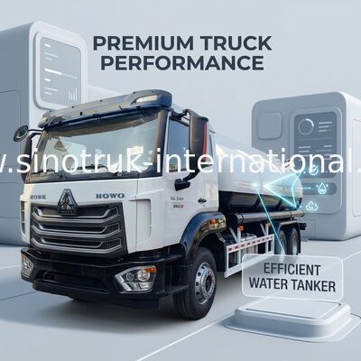 HOWO 300HP 10CBM 4x2 下水吸水トラック: 重力,精密な清掃と比類のない効率