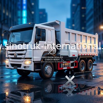 現代背部積込み機のごみ収集車 20 の CBM 6X4 ZZ1257M4341W のゴミ箱のトラック