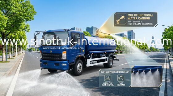 SINOTRUK HOWO 140 HP ディーゼルエンジン 8000KGS RAW と LHD RHD ドライブタイプ
