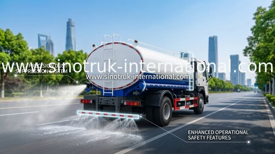 HOWO SINOTRUK 水タンク トラック 300HP ブルー