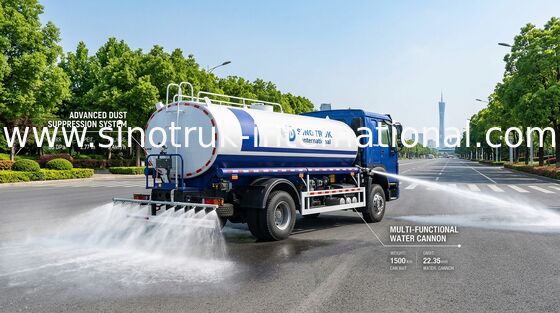 SINOTRUK HOWO 水タンクトラック 4x2 RHD 300HP 10CBM 持続的な水輸送