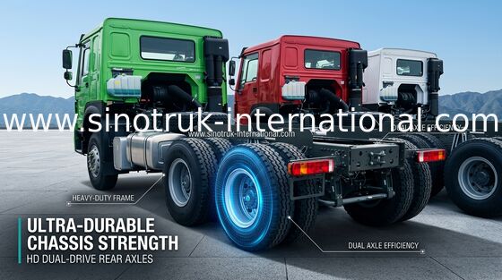容量25 - 40のタイヤ トンの貨物トラックのシャーシSINOTRUK HOWO ZZ1257N4641W TR691の