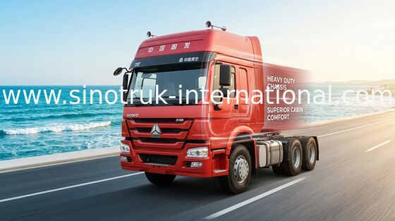 トラクターのトラック SINOTRUK HOWO LHD 6X4 Euro2 290HP ZZ4257M3241V