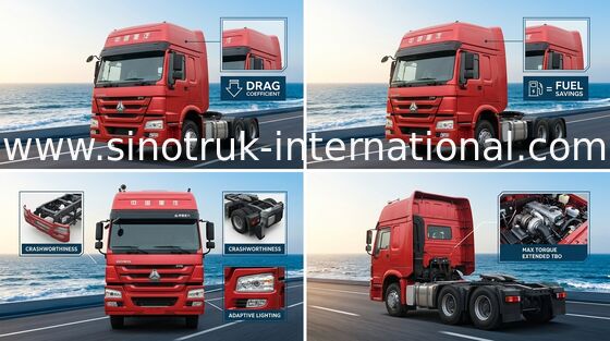 トラクターのトラック SINOTRUK HOWO LHD 6X4 Euro2 336HP ZZ4257N3241W