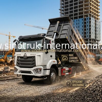 SINOTRUK HOHAN Howo ターパーダンプトラック シャーシ ウェイチャイ エンジン 6 × 4 LHD ZZ3257V384JB1 モデル