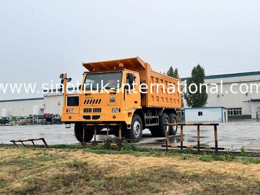 6×4 鉱山 ターパー 90 トン 430HP LHD SINOTRUK HOWO 鉱山産業用