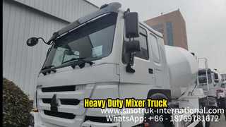 コンクリートミキサー車