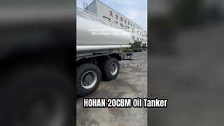 中汽ホーハン 6x4 20CBM 石油タンカー トラック