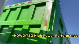 HOWO T5G ダンプ トラック 340HP 強力で信頼性の高いパフォーマンス