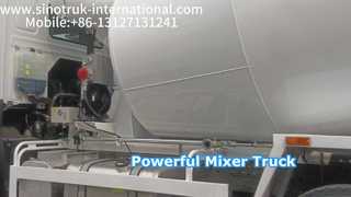 371HP Sinotruk Howo コンクリート ミキサー トラック 10-20CBM