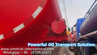 SINOTRUK HOWO 290 HP 石油タンクローリー
